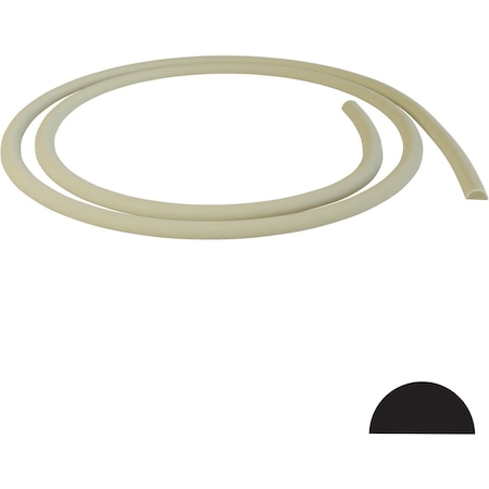 Ekena Millwork HR150 - 3/4"H x 1 1/2"D x 144"L Half Round Flexible Moulding MLDFHR150X144